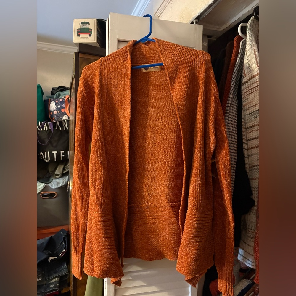Women's Orange Sweater